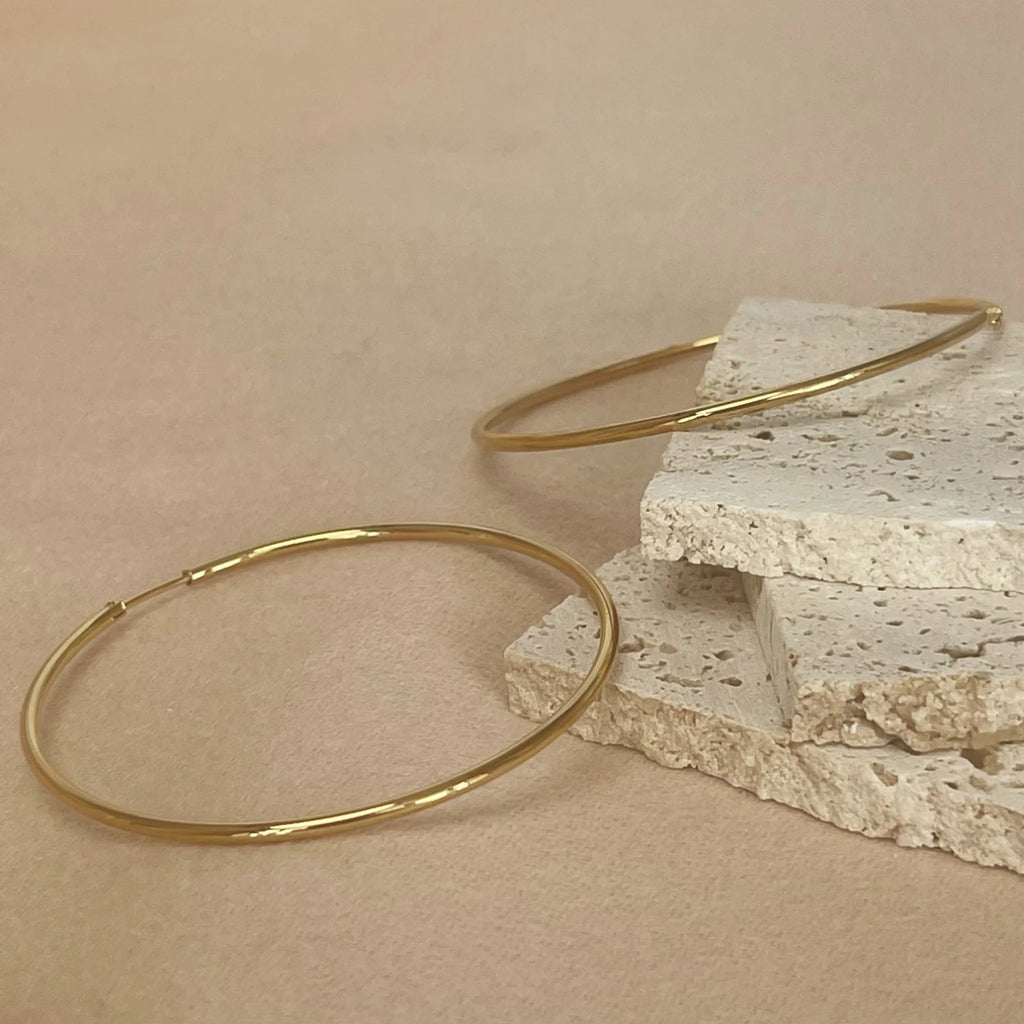 Sleek Orbit Hoops