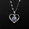 Amora Lips & Heart Necklace