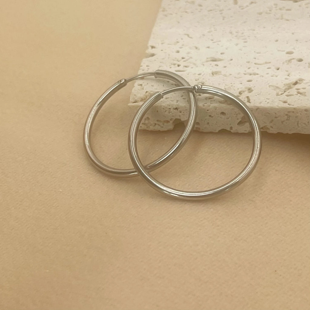 Sleek Orbit Hoops
