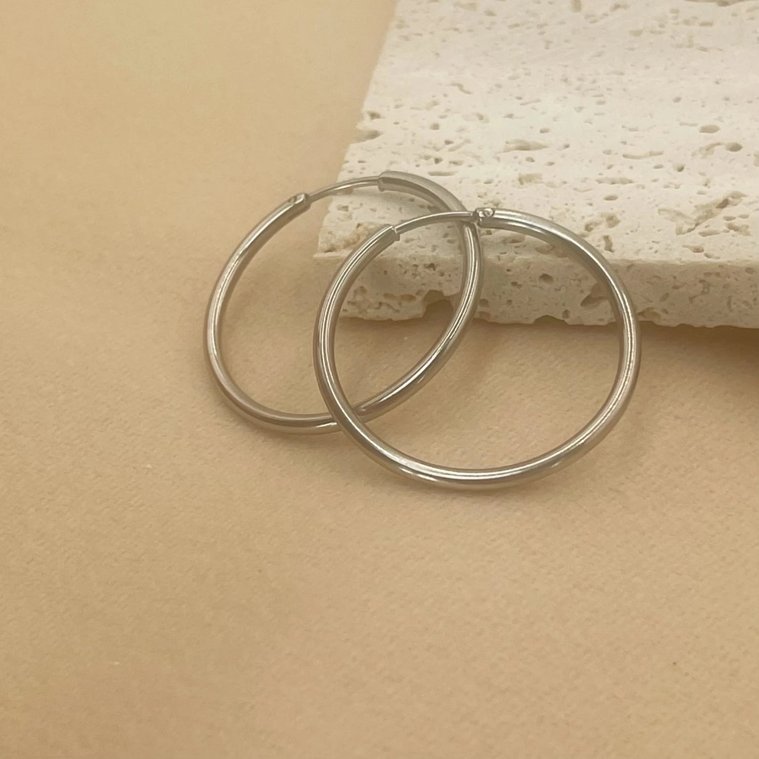 Sleek Orbit Hoops